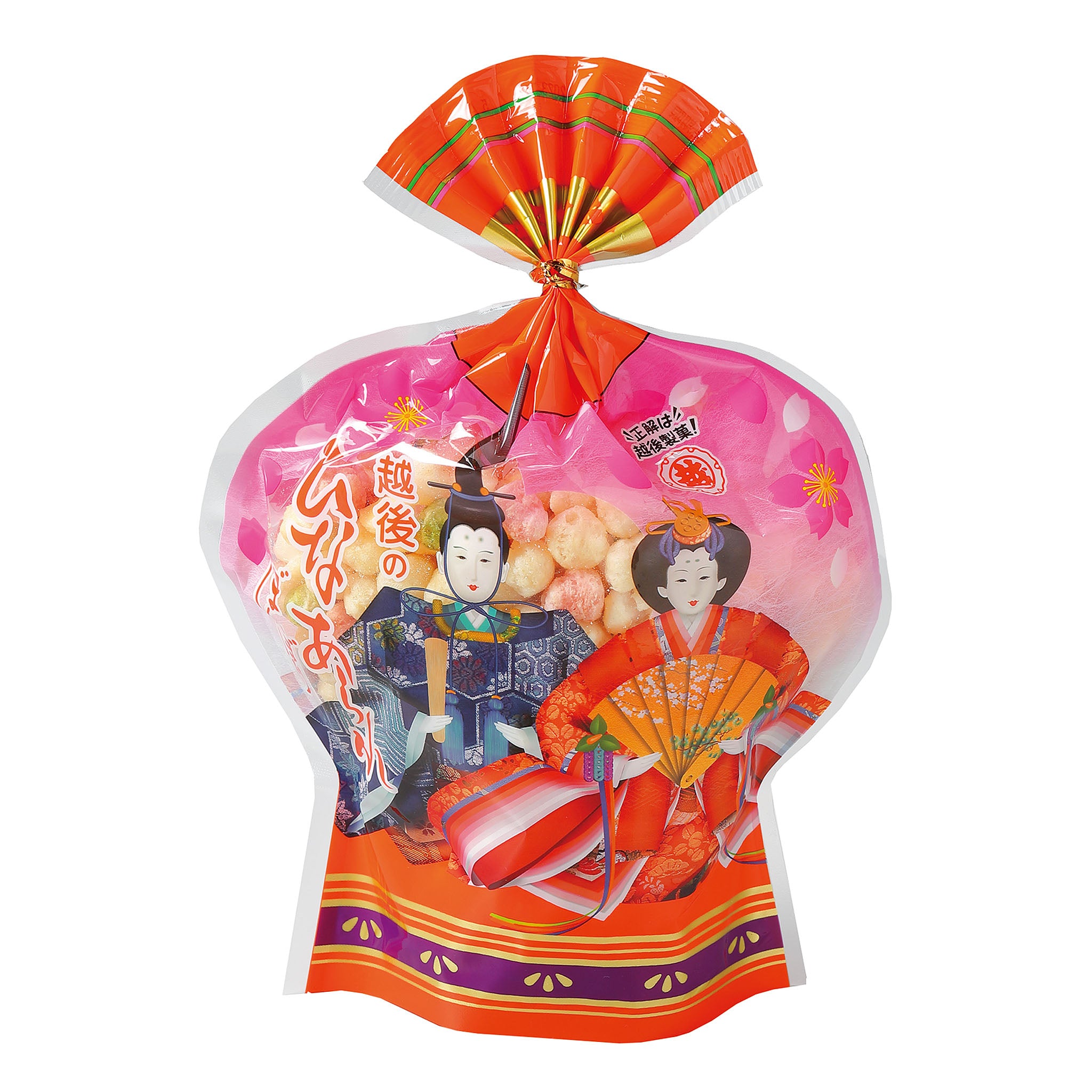 Echigo Seika Hina Arare Rice Crackers Paper Lantern